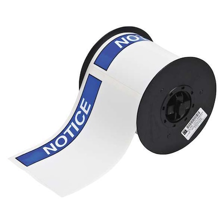 Label, Blue/White, Labels/Roll: 175 MPN:B30-25-595-ANSINO