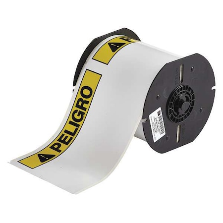 Label Cartridge, Red/White, Labels/Roll: 175 MPN:B30-25-595-PEL