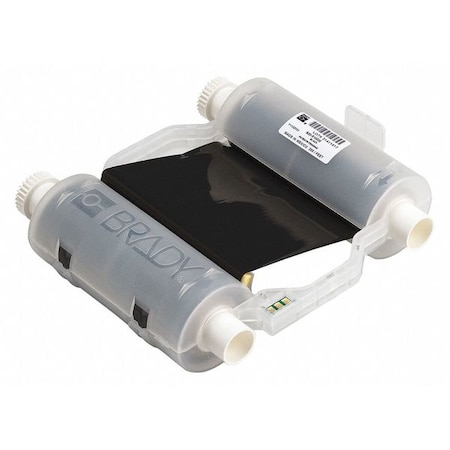 Label Printer Ribbon, B30 Series, Black, 4.33 in W x 200 ft L MPN:B30-R10000