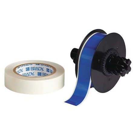 Label Tape Cartridge, Blue, Labels/Roll: Continuous MPN:B30C-1125-483BL-KT