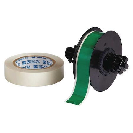 Label Tape Cartridge, Green, Labels/Roll: Continuous MPN:B30C-1125-483GN-KT