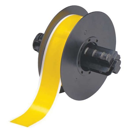 Tape, Yellow, Labels/Roll: Continuous MPN:B30C-1125-581-YL