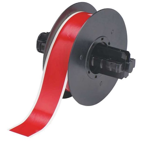 Tape, Red, Labels/Roll: Continuous MPN:B30C-1125-595-RD