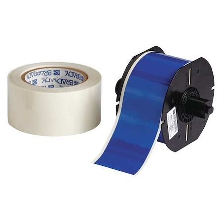 Label Tape Cartridge, Blue, Labels/Roll: Continuous MPN:B30C-2250-483BL-KT