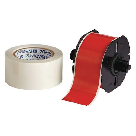 Label Tape Cartridge, Red, Labels/Roll: Continuous MPN:B30C-2250-483RD-KT