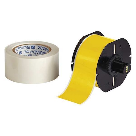 Tape, Yellow, Labels/Roll: Continuous MPN:B30C-2250-483YL-KT