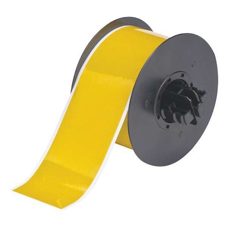 Tape, Yellow, Labels/Roll: Continuous MPN:B30C-2250-584-YL