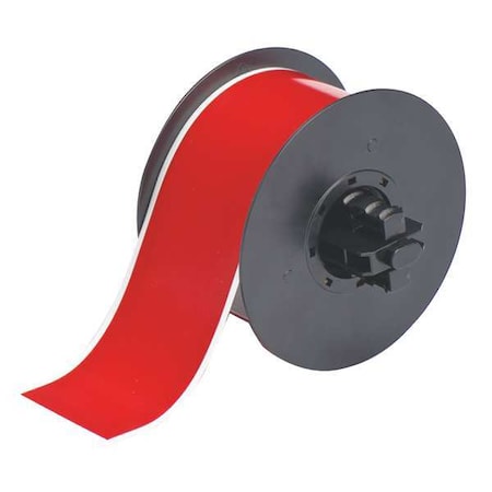 Tape, Red, Labels/Roll: Continuous MPN:B30C-2250-595-RD