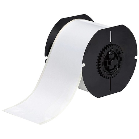 Continuous Label Stock, White, Gloss, 3 in W MPN:B30C-3000-423