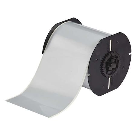 Label Tape Cartridge, Silver, Labels/Roll: Continuous MPN:B30C-4000-434