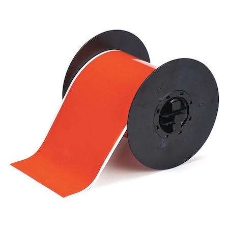 Tape, Orange, Labels/Roll: Continuous MPN:B30C-4000-584-OR