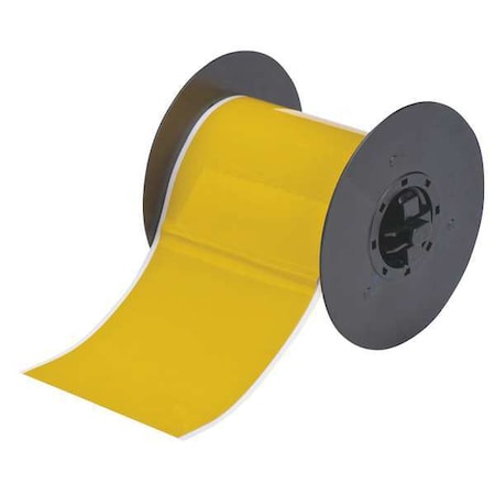 Tape, Yellow, Labels/Roll: Continuous MPN:B30C-4000-584-YL