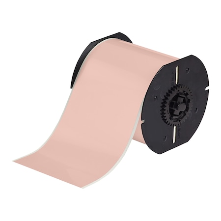 ContinuousLabelStock, Pink, Gloss, 4inW MPN:B30C-4000-595-PK