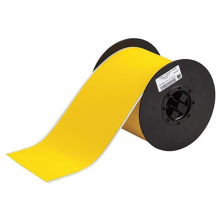 Tape, Yellow, Labels/Roll: Continuous MPN:B30C-4000-854-YL