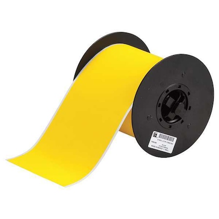 Tape, Yellow, Labels/Roll: Continuous MPN:B30C-4000-855-YL