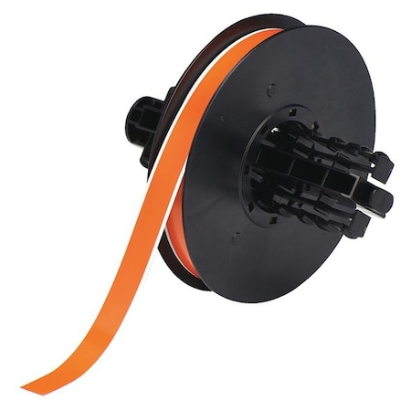 Tape, Orange, Labels/Roll: Continuous MPN:B30C-500-595-OR