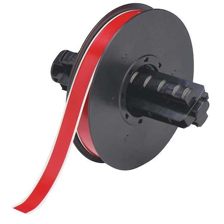 Tape, Red, Labels/Roll: Continuous MPN:B30C-500-595-RD