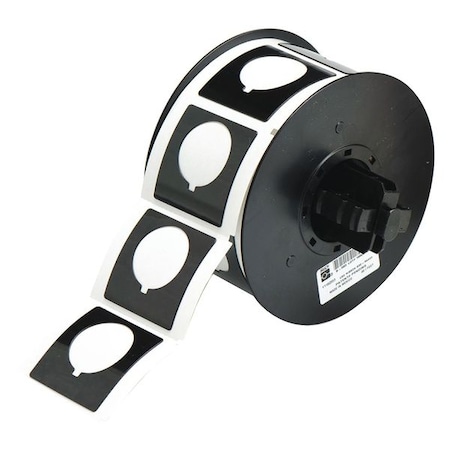 Pre-Cut Label Stock Roll, Black, Gloss MPN:B30EP-169-593-BK