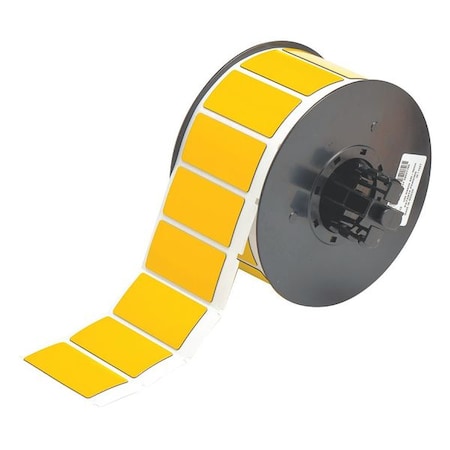 Pre-Cut Label Stock Roll, Yellow, Gloss MPN:B30EP-173-593-YL