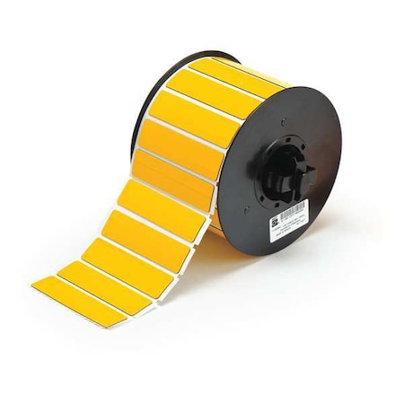 Pre-Cut Label Stock Roll, Yellow, Gloss MPN:B30EP-175-593-YL