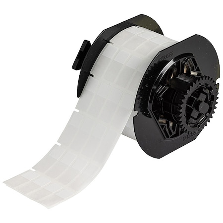Wraparound Label, Clear, Vinyl, 1/2 in W MPN:B33-114-417