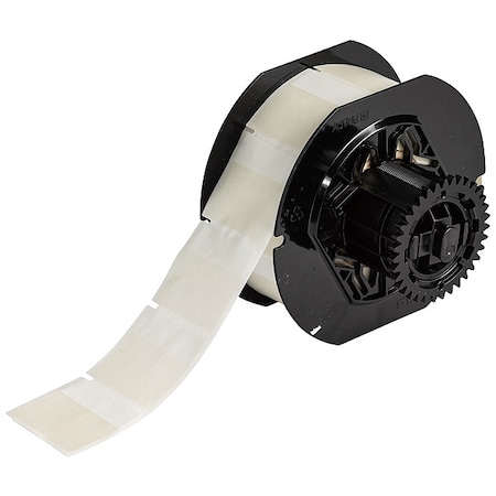 WraparoundLabel, Clear, Vinyl, 1-1/2inW MPN:B33-119-417