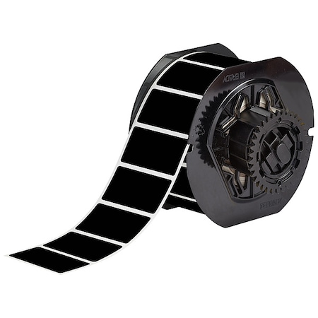 Pre-Cut Label Stock Roll, Black, Matte MPN:B33-17-8117