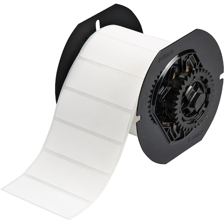 Pre-Cut Label Stock Roll, White, Gloss MPN:B33-18-439