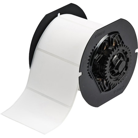 Pre-Cut Label Stock Roll, White, Gloss MPN:B33-19-439