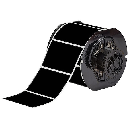 Pre-Cut Label Stock Roll, Black, Matte MPN:B33-19-8117