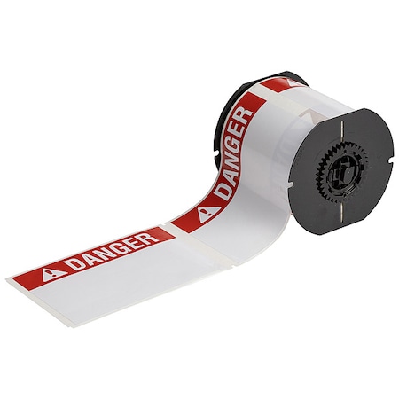 Pre-Cut Label Stock Roll, White, Gloss MPN:B33-25-483-ANSIDA