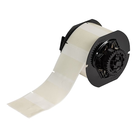 WraparoundLabel, Clear, Vinyl, 2-1/2inW MPN:B33-26-417