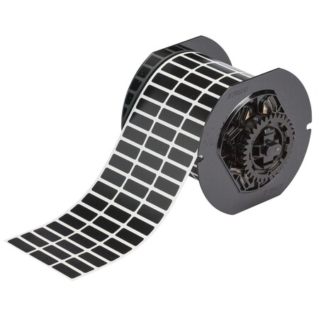 Pre-Cut Label Stock Roll, Black, Matte MPN:B33-3-8117