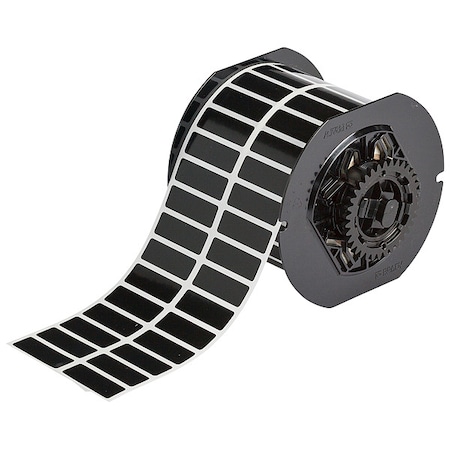 Pre-Cut Label Stock Roll, Black, Matte MPN:B33-37-8117