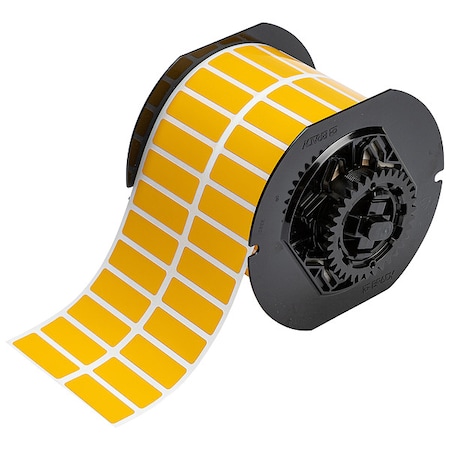 Pre-Cut Label Stock Roll, Yellow, Gloss MPN:B33-37-8591-YL
