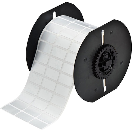 Pre-Cut Label Stock Roll, Silver, Gloss MPN:B33-5-435