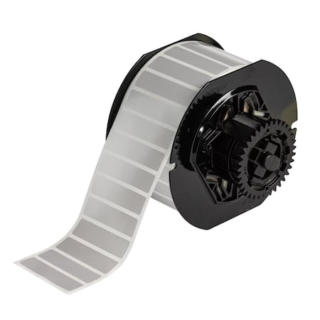 Pre-Cut Label Stock Roll, Silver, Gloss MPN:B33-53-8591-SL