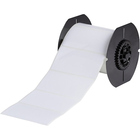 Pre-Cut Label Stock Roll, White, Gloss MPN:B33-55-439