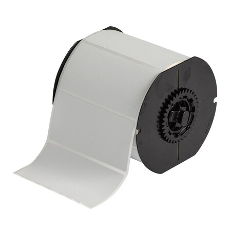Pre-Cut Label Stock Roll, Gray, Matte MPN:B33-55-486