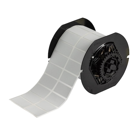 Pre-Cut Label Stock Roll, Gray, Matte MPN:B33-6-486
