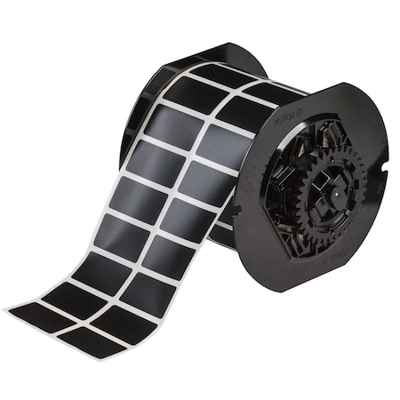 Pre-Cut Label Stock Roll, Black, Matte MPN:B33-6-8117