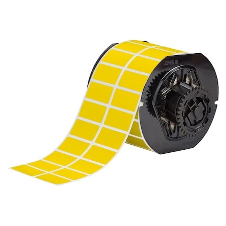 B33 Series Weather Resistant Outdoor Polyester Lbl 0.75in H x 1.5in W YL 3500/RL MPN:B33-6-8591-YL
