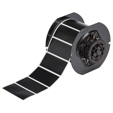 Pre-Cut Label Stock Roll, Black, Matte MPN:B33-7-8117