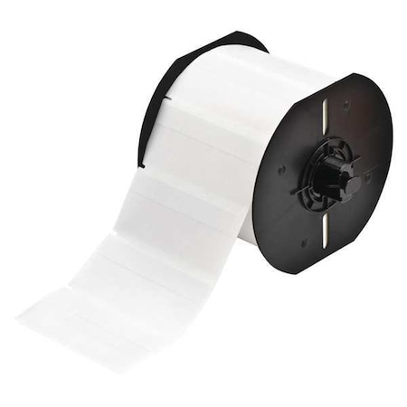 Label Roll, White/Clear, Labels/Roll: 4000 MPN:B33-74-427