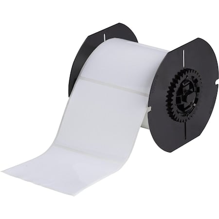 Pre-Cut Label Stock Roll, White, Gloss MPN:B33-76-439
