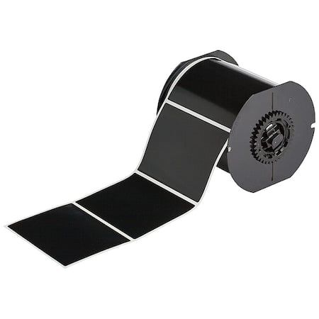 Pre-Cut Label Stock Roll, Black, Matte MPN:B33-76-8117