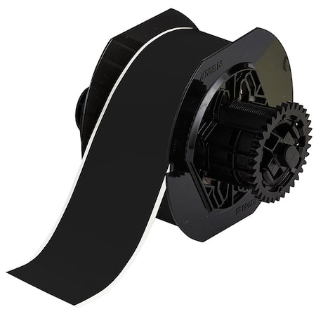 ContinuousLabelStock, Black, Gloss, 2inW MPN:B33C-2000-8591-BK