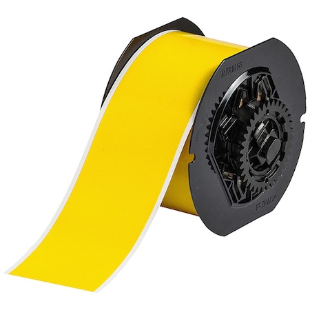 ContinuousLabelStock, Yellow, Gloss, 2inW MPN:B33C-2000-8591-YL