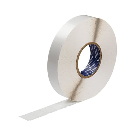 Aggressive Adhesive Multi-Purpose Nylon Labels Bulk for A6200 Printer 1in x 1in MPN:BA62-13-499