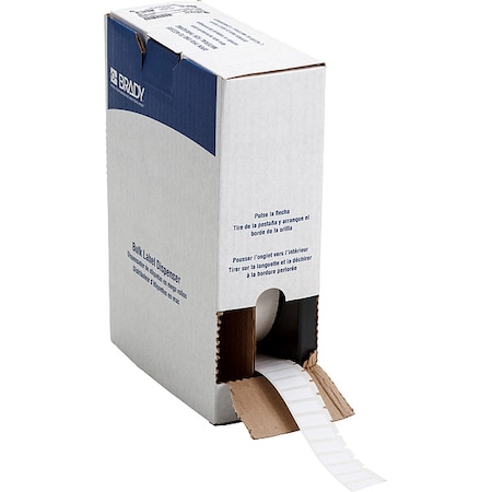 Pre-Cut Label Stock Roll, White, Gloss MPN:BM-16-423